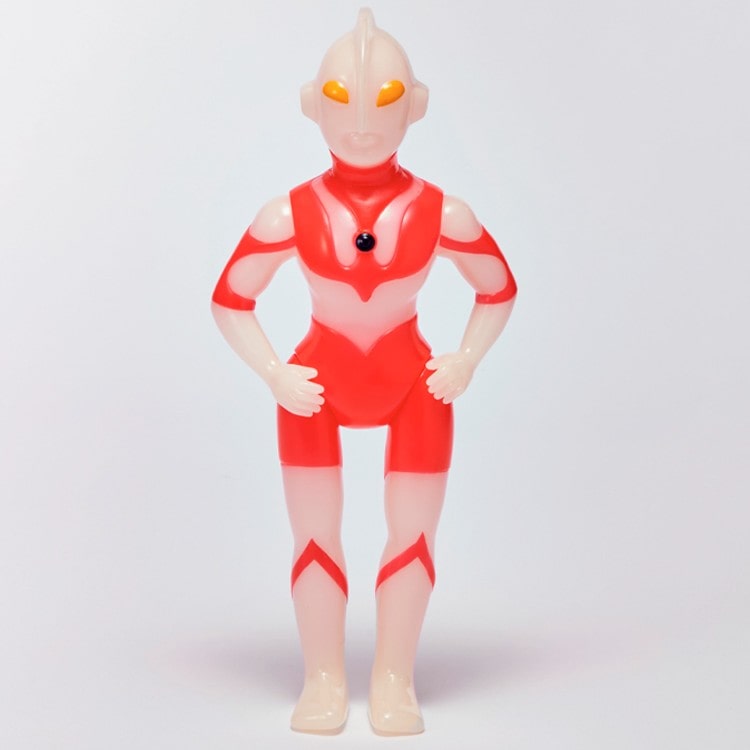 Marusan Ultraman sofubi 450 JAL Color Ver. Luminous x Red