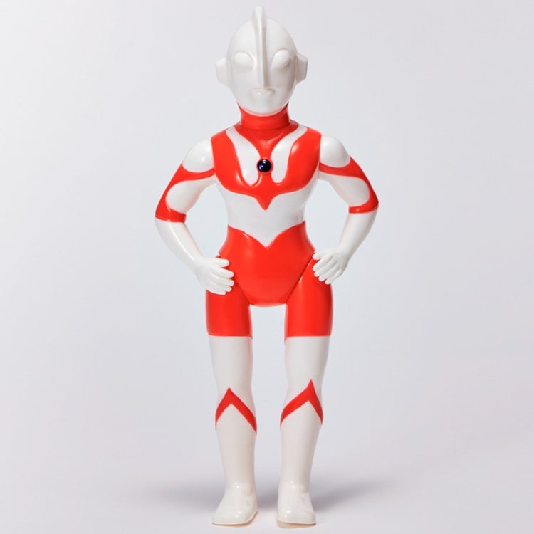 Marusan Ultraman sofubi 450 JAL Color Ver. 白x赤