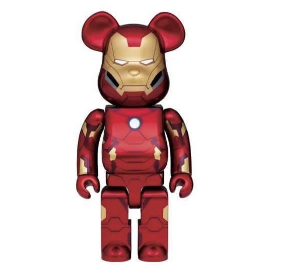 Be@rick 鋼鐵俠 ironman 400% 「Happyくじ MARVEL BE@RBRICK 2021」 SP賞