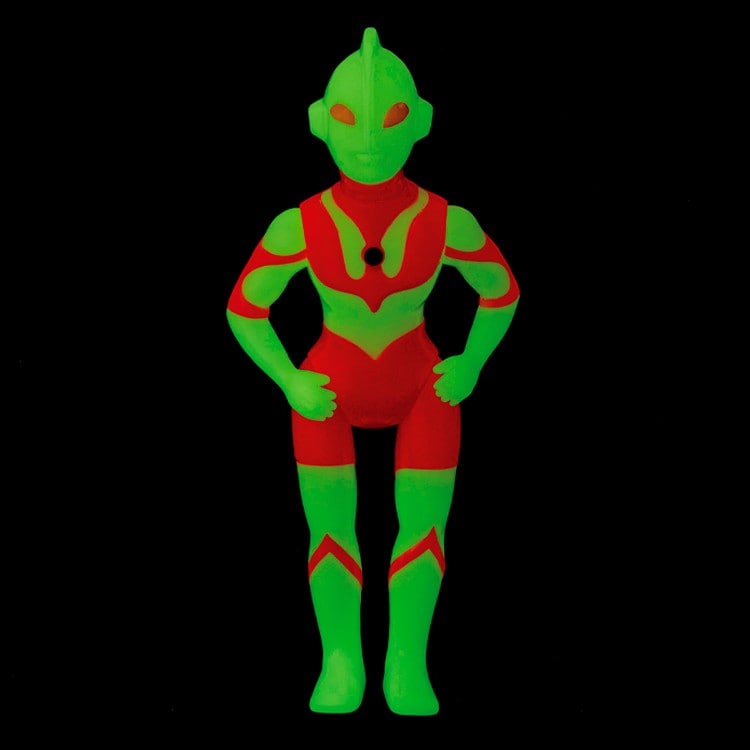 Marusan Ultraman sofubi 450 JAL Color Ver. Luminous x Red