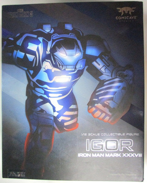Comicave Studios Iron Man 3 1/12 Scale collectible figure Igor Iron man Mark 38