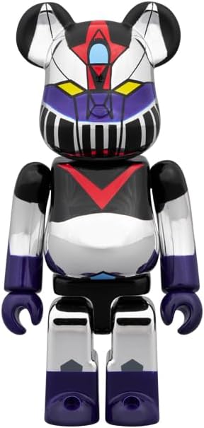 BE@RBRICK  鐵甲萬能俠2號 グレートマジンガー メッキVer. 100% & 400%