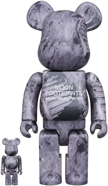 預訂 BE@RBRICK MOON FOOTPRINTS 100% & 400%