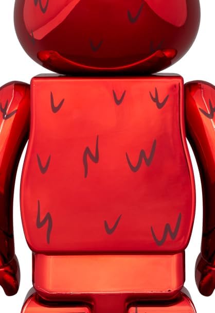 BE@RBRICK ELMO CHROME Ver. 100% & 400%
