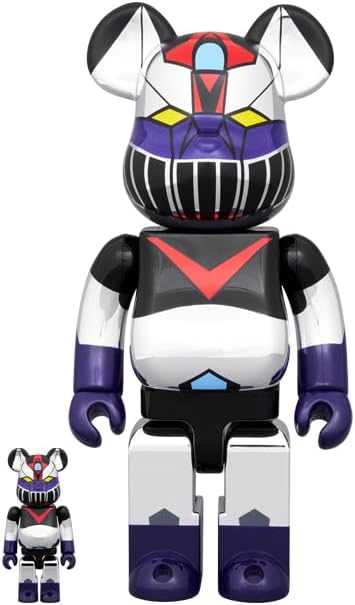 BE@RBRICK 鐵甲萬能俠 グレートマジンガー メッキVer. 100% & 400%