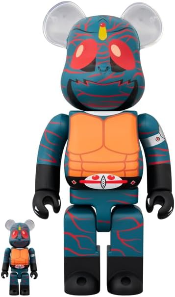 BEARBRICK 仮面ライダー 100% & 400% be@rbrick 幪面超人Amazon