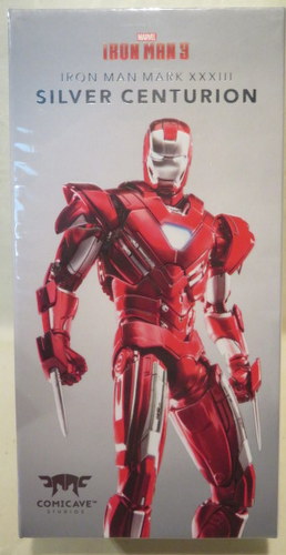 Comicave Studios Omni Class 1/12 Scale Iron man 3 Mark 33 silver centurion