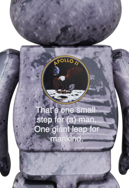 預訂 BE@RBRICK MOON FOOTPRINTS 100% & 400%