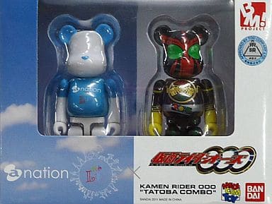 BE@RBRICK-ベアブリック- Bearbrick a-nation× 幪面超人OOO Kamen rider 100% set