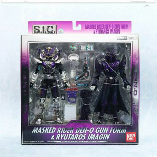Japanese version of SIC Masked Rider Den-o Gun Form & Ryutaros Imagin Ryutaro the Devil