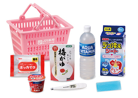 Japanese version of ReMent わたしの街のぷち薬Bureau Drug Store, a full set of 8 types