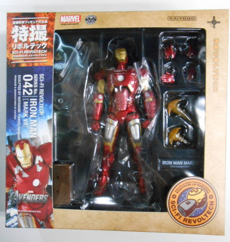 Sci-Fi Revoltech series 042 - Iron man Mark 7 特撮 NR-182