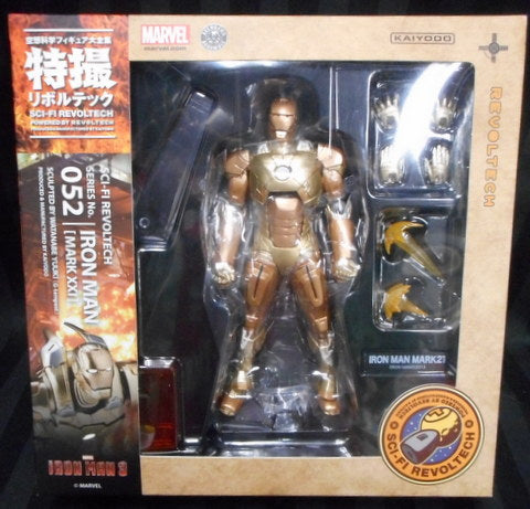 Sci-Fi Revoltech series 052 - Iron Man 3 Mark 21 Marvel 特撮