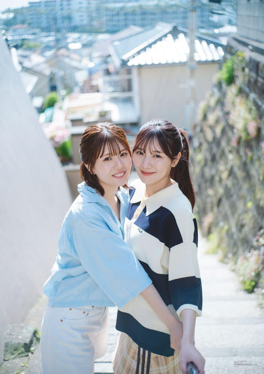 B.L.T. 2025年7月号 表紙:河田陽菜&松田好花(日向坂46)