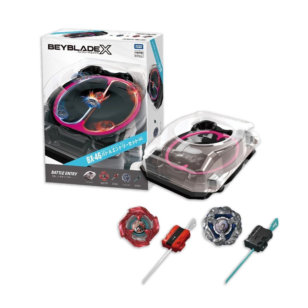 全新 日版現貨 爆旋陀螺X BEYBLADE X BX-46 對戰入門套裝 陀螺對戰盤