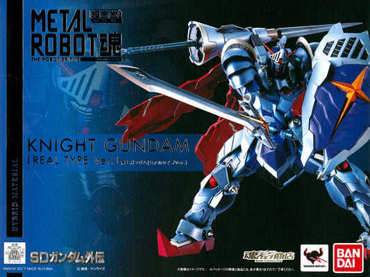 Bandai 魂shop 限定 Metal Robot魂 超合金 Side MS Knight Gundam Real Type Ver Version 騎士高達