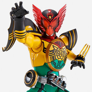 Bandai Kamen Rider OOO Shf Kamen Rider OOO Super Tatoba Combo Real Bone Sculpture