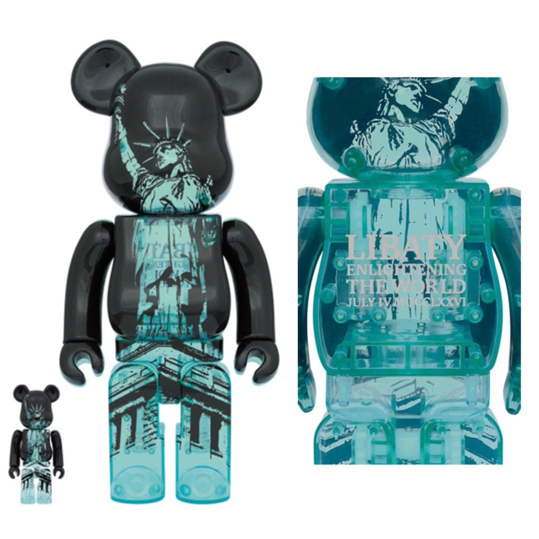 Statue of Liberty BE@RBRICK 100% & 400%