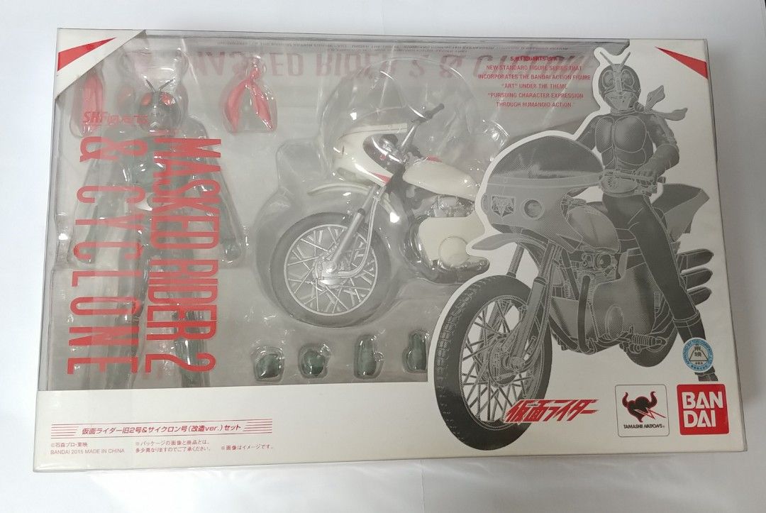 S.H.Figuarts Masked Rider 2 & Cyclone 電單車 改造 Ver.