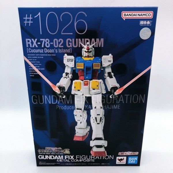日版 限定 METAL BUILD GFFMC 1026 GUNDAM FIX FIGURATION METAL COMPOSITE 78-2 高達 RX-78-02 GUNDAM Cucuruz Doan's Island Ver. 德安之島ver.