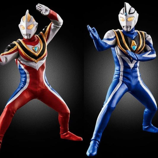 Ultimate Luminous Premium Ultraman 4 Gaia Supreme & Agul V2