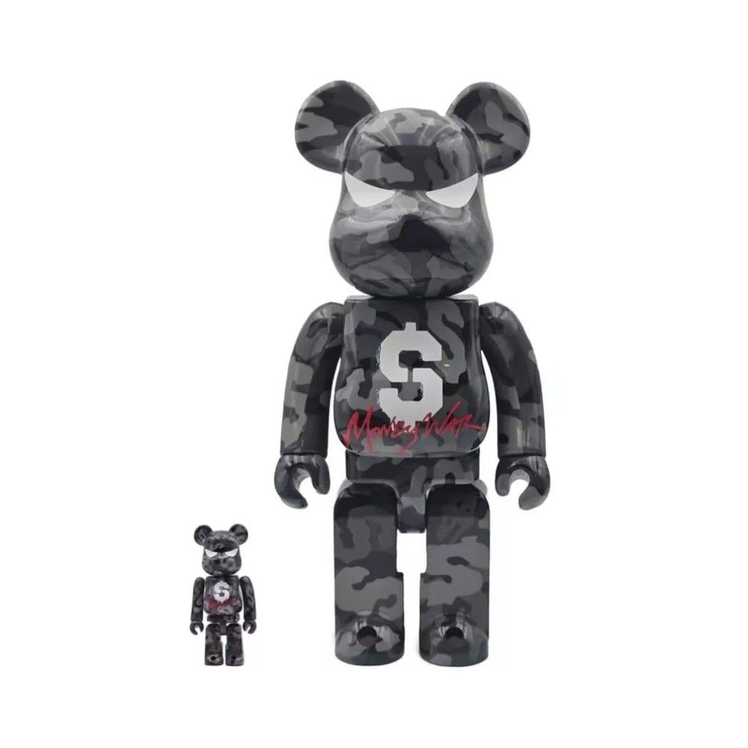 台灣展覽限定款 現貨 bearbrick be@rbrick x SNOU 婁峻碩 100% 400%