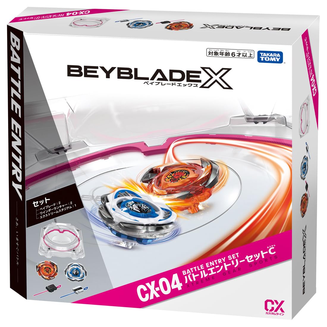全新 日版現貨 爆旋陀螺X BEYBLADE X CX-04 對戰入門套裝 陀螺對戰盤