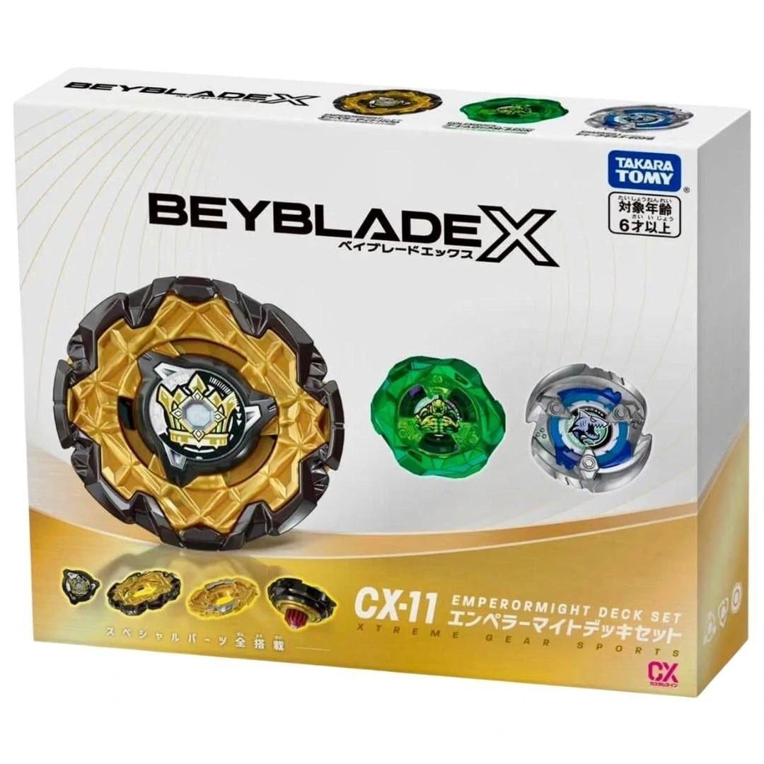 Beyblade爆旋陀螺 X CX-11 三陀螺甲板套裝