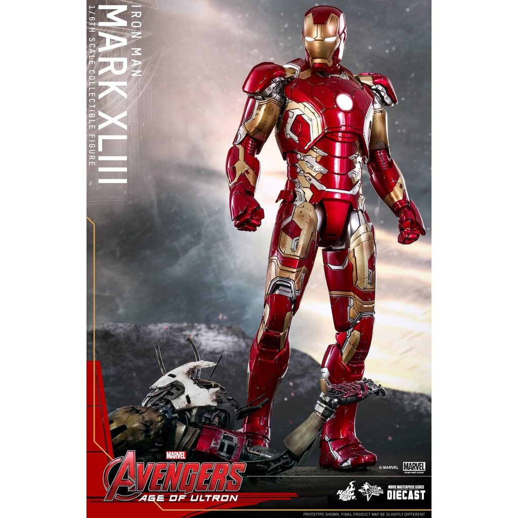 Hot Toys MMS278 - D09 1/6 Scale Age of Ultron Iron Man Mark 43