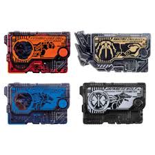 DX Memorial Progrise Key Set Toy SIDE A.I.M.S.&ZAIA Kamen Rider Zero One