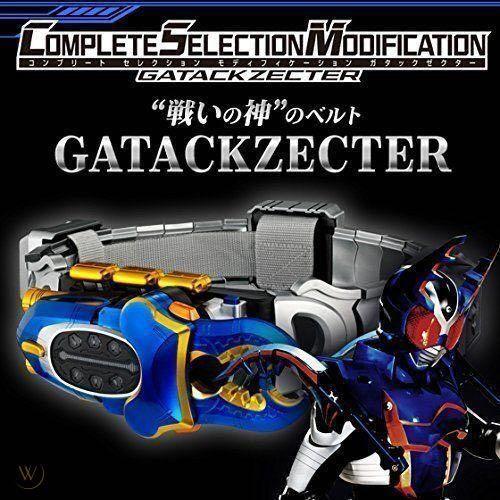 Complete Selection Modification Kamen Rider Kabuto Gatack zecter