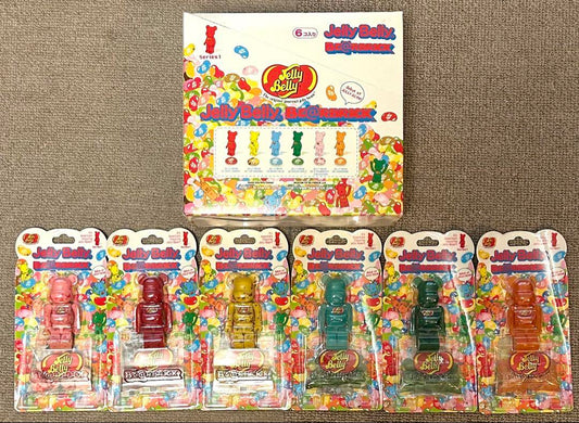 BE@RBRICK 100% BEARBRICK  Jelly Belly Series 1 全6種