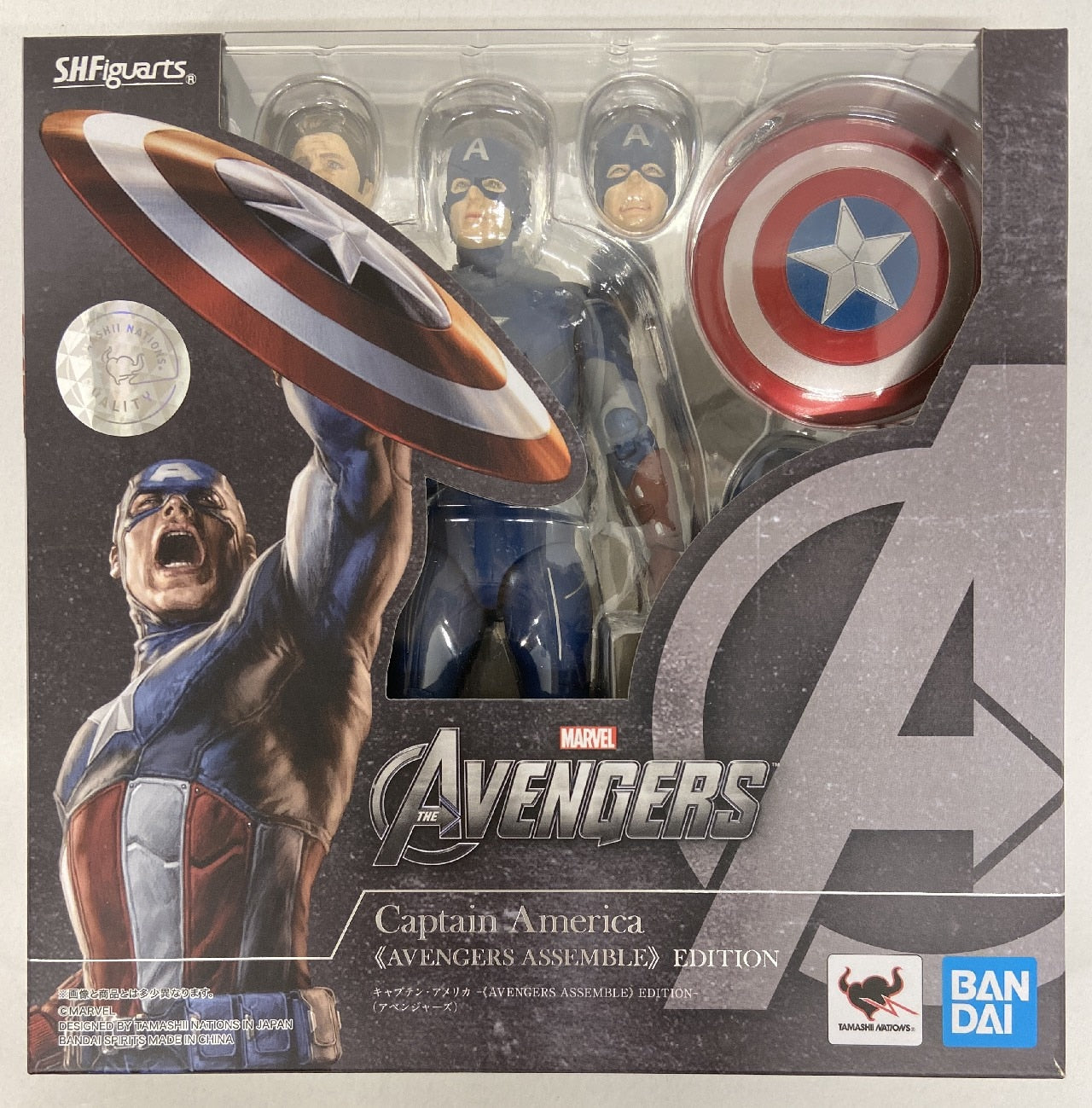 Japanese version shf Captain america avanger assemble ver.