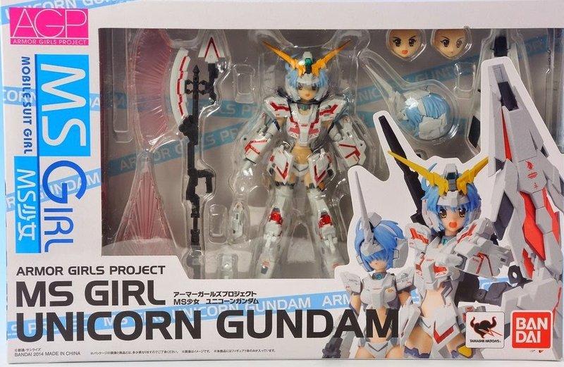AGP Ms Girl Unicorn Gundam 裝甲少女 獨角獸高達