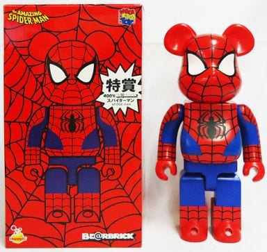Be@rick 蜘蛛俠 spiderman 400% 「Happyくじ MARVEL×BE@RBRICK」 特賞