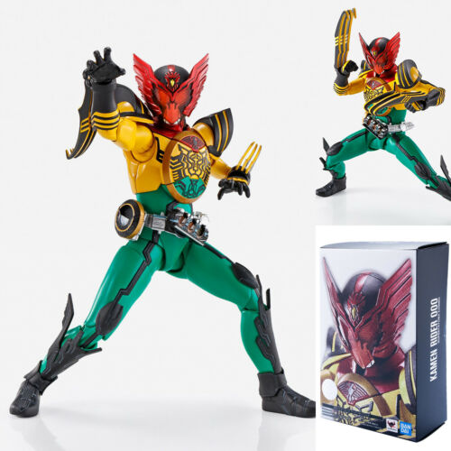 Bandai Kamen Rider OOO Shf Kamen Rider OOO Super Tatoba Combo Real Bone Sculpture