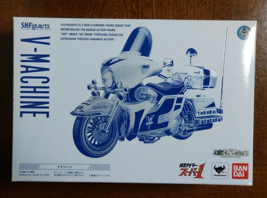 S.H.Figuarts 昭和 幪面超人 masked rider super 1 one V-machine 電單車