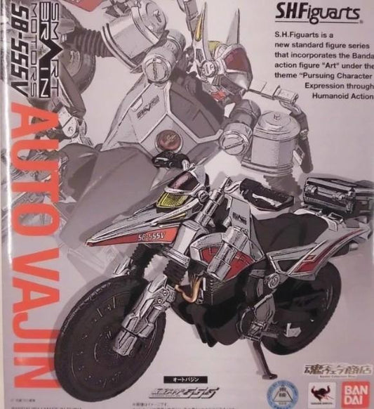 日版 BANDAI 魂限 幪面超人 Shf 555 KAMEN RIDER Faiz 電單車 AUTO VAJIN