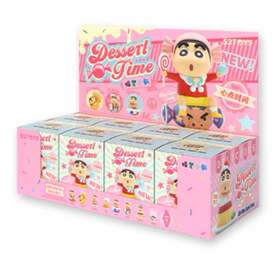 52toys 蠟筆小新 心點時間盲盒 Crayon Shin-chan 8個