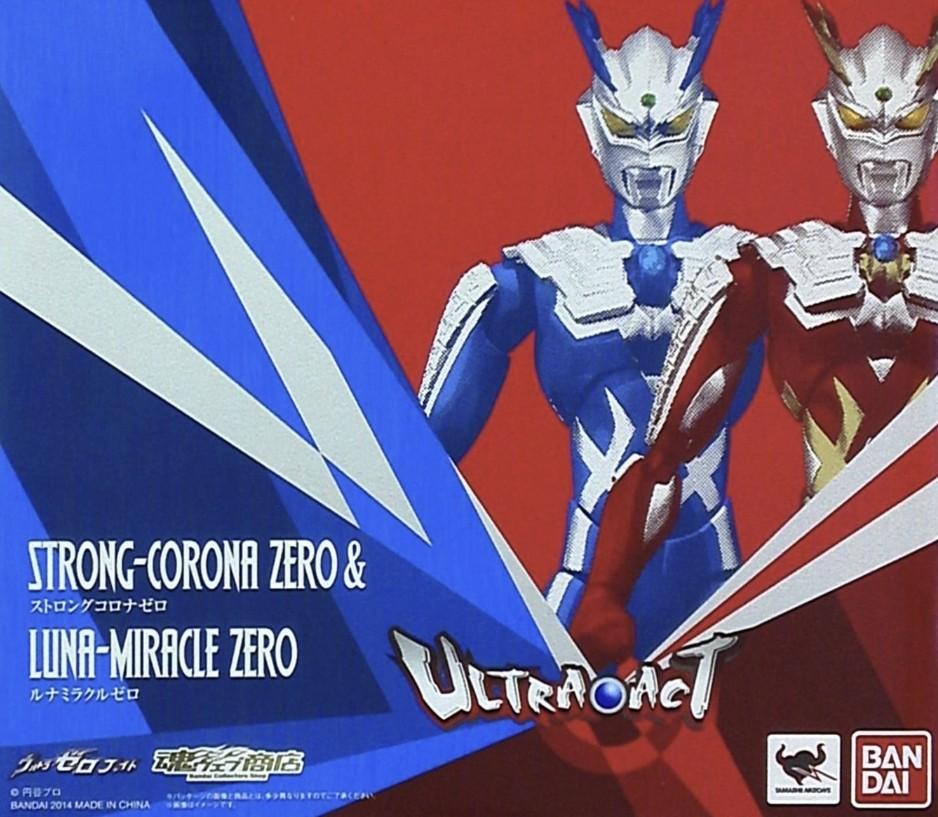 Ultra Act Strong- Ultraman Corona Zero & Luna-Miracle Zero