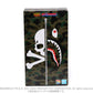 BEARBRICK MMJ A BATHING APE CAMO SHARK Green and Yellow 迷彩 set