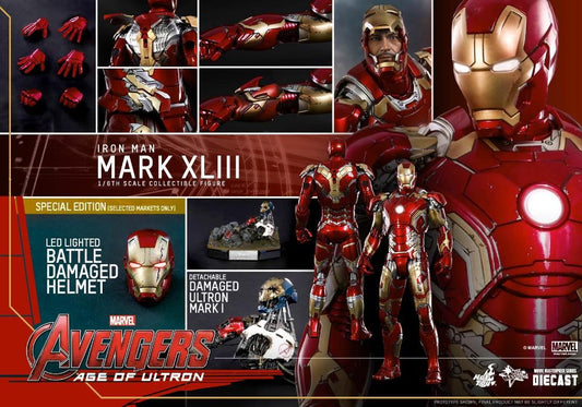 Hot Toys MMS278 - D09 1/6 Scale Age of Ultron Iron Man Mark 43