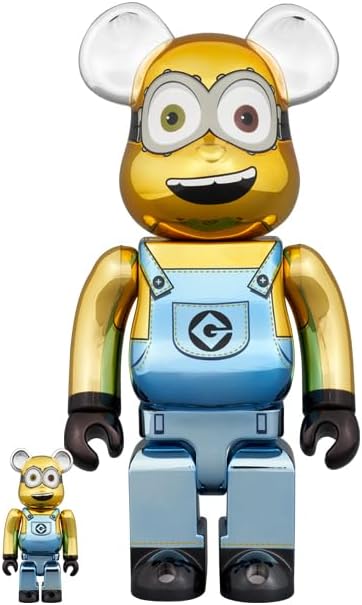 BE@RBRICK BOB Chrome Ver. 100％ & 400％