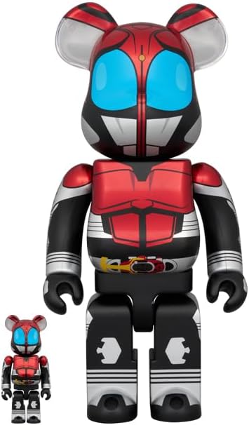 BE@RBRICK 幪面超人甲鬥王 kamen rider kabuto 100％ & 400％