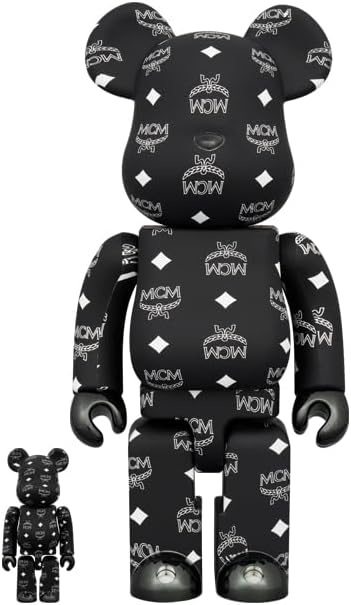 預訂 bearbrick be@rbrick MCM BLACK Ver. 100％ & 400％