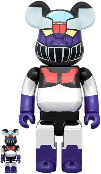 BE@RBRICK 鐵甲萬能俠 マジンガーZ メッキVer. 100％ & 400％