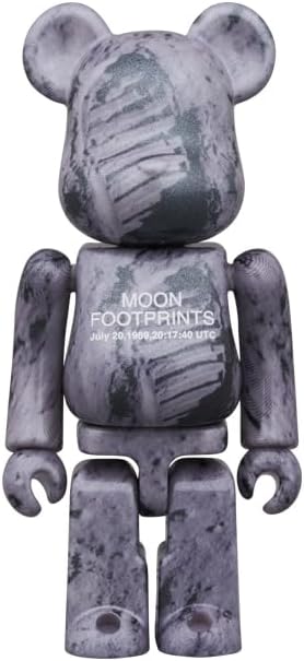 預訂 BE@RBRICK MOON FOOTPRINTS 100％ & 400％