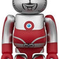 BE@RBRICK 超人之父 100％ & 400％