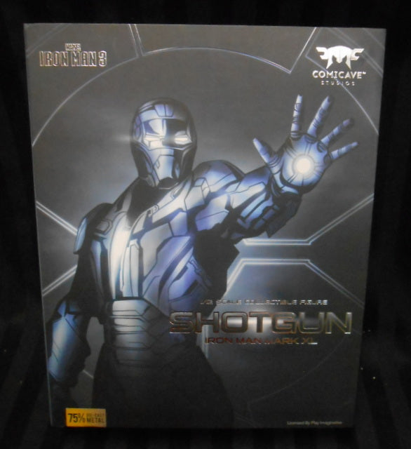 Comicave Studios Iron Man 3 1/12 Scale collectible figure Shotgun Iron man Mark 40