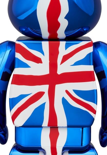 BE@RBRICK Sex Pistols "God Save The Queen" Chrome Ver. 100％ & 400％